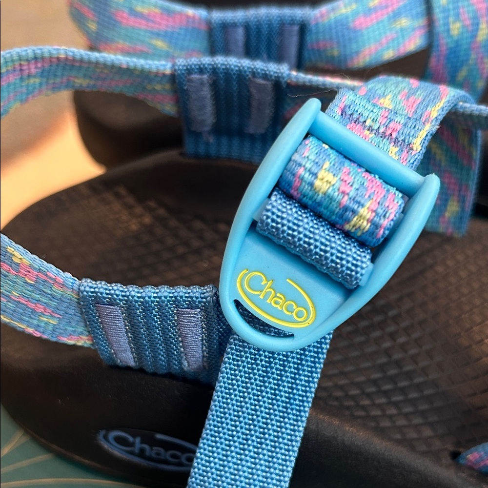 Chaco Z1 Classic Sandal in Mottle Blue - Picture 4 of 4